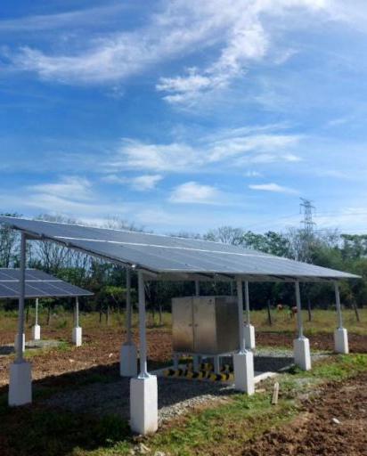 フィリピンに10kva太陽光発電システム6台